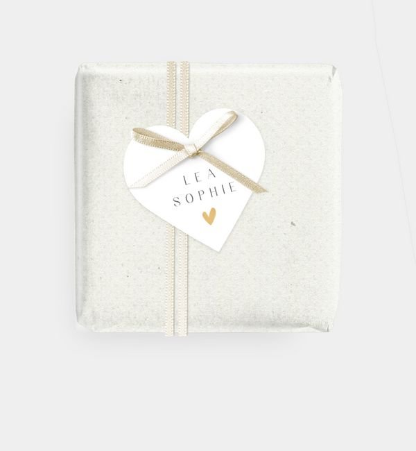 Geschenkanhänger Herz