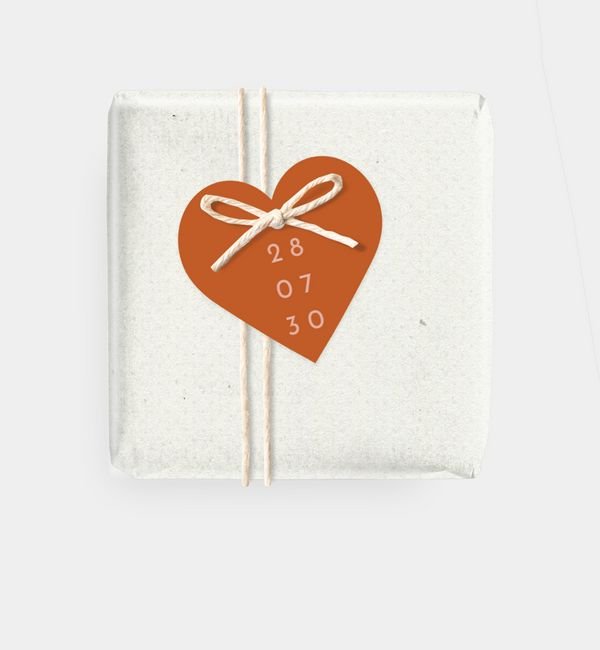 Geschenkanhänger Herz