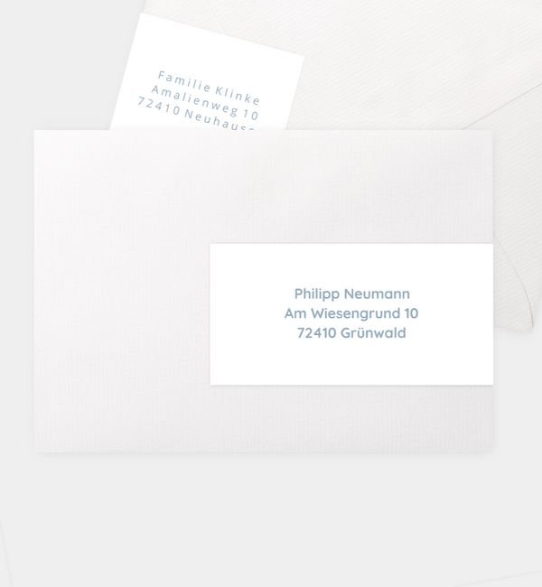 Kombi-Adressaufkleber