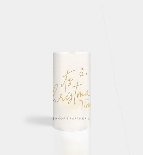 Windlichtkarte klein