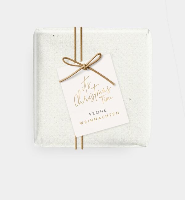 Geschenkanhänger rechteckig