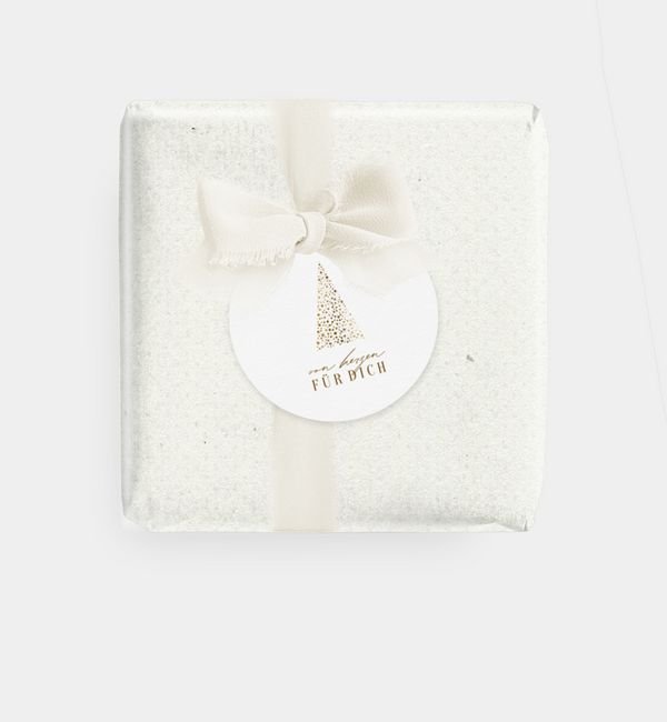 Geschenkanhänger rund