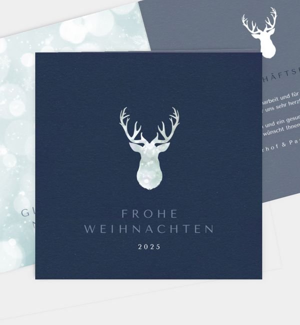 Klappkarte quadratisch