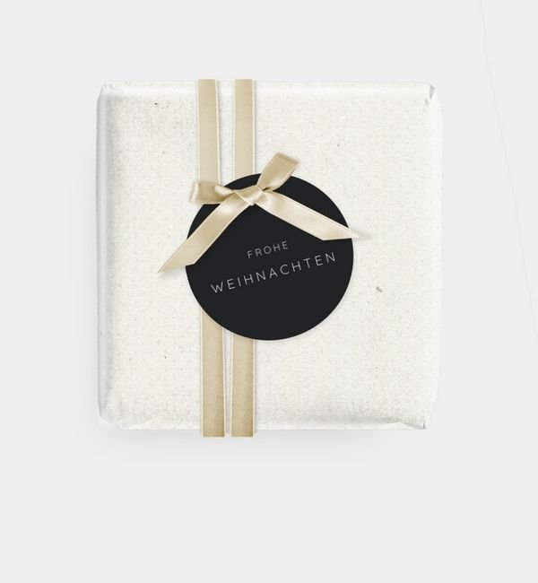 Geschenkanhänger rund