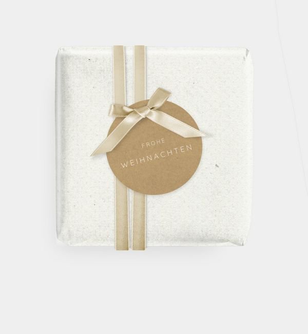 Geschenkanhänger rund