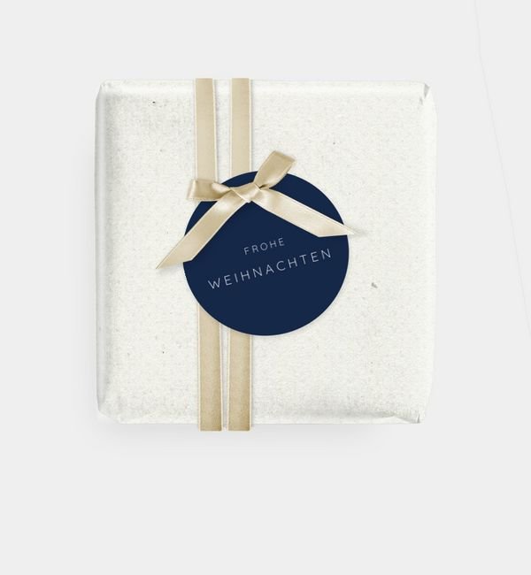 Geschenkanhänger rund