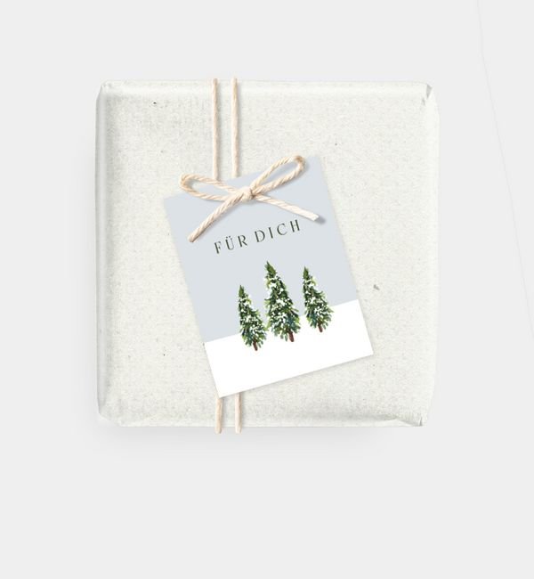 Geschenkanhänger rechteckig