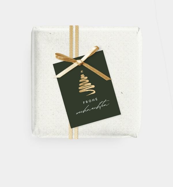 Geschenkanhänger rechteckig