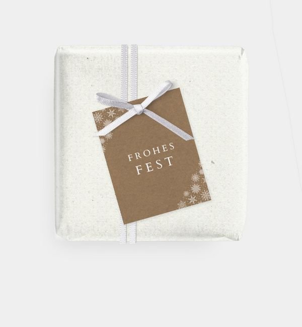 Geschenkanhänger rechteckig