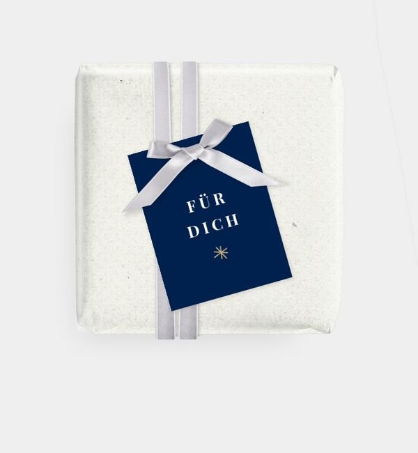 Geschenkanhänger rechteckig