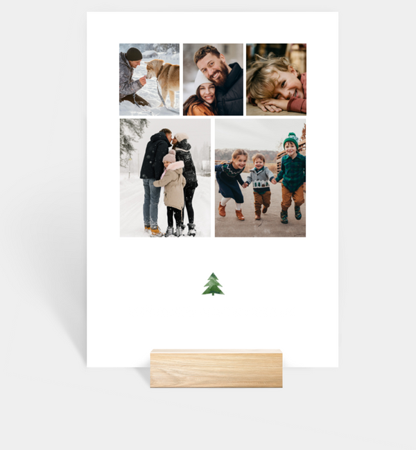 Tischnummern-Karte hoch