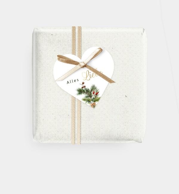 Geschenkanhänger Herz
