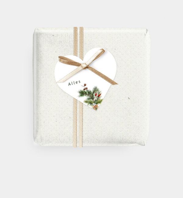 Geschenkanhänger Herz