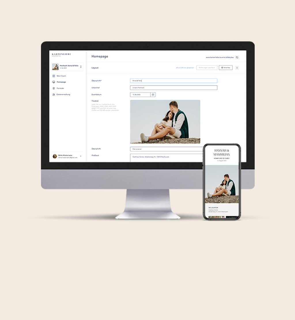 Kostenloses Eventportal