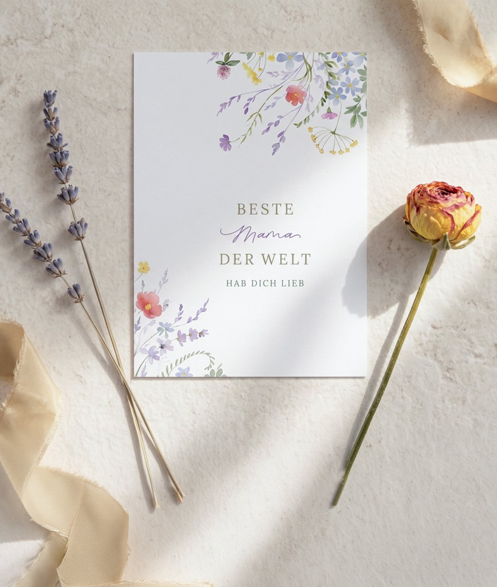 Karten zum Muttertag