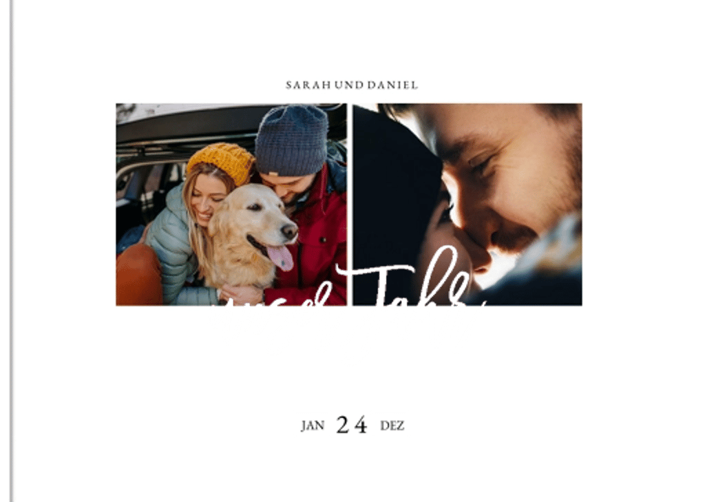 Fotobuch Rosegold Year
