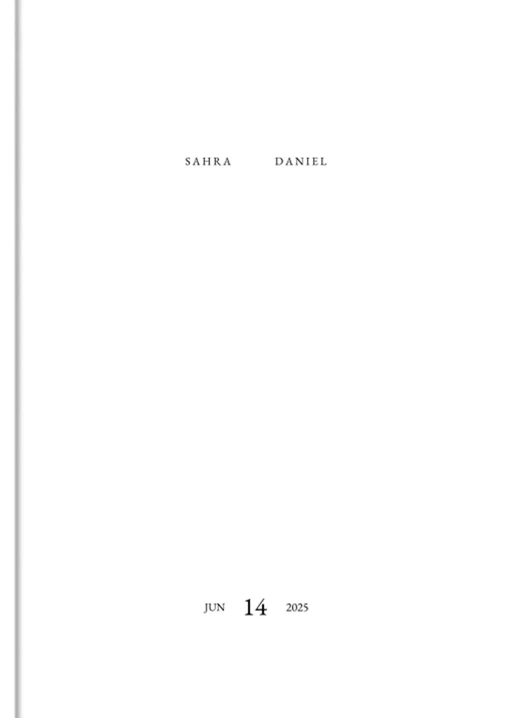Fotobuch Rosegold Wedding