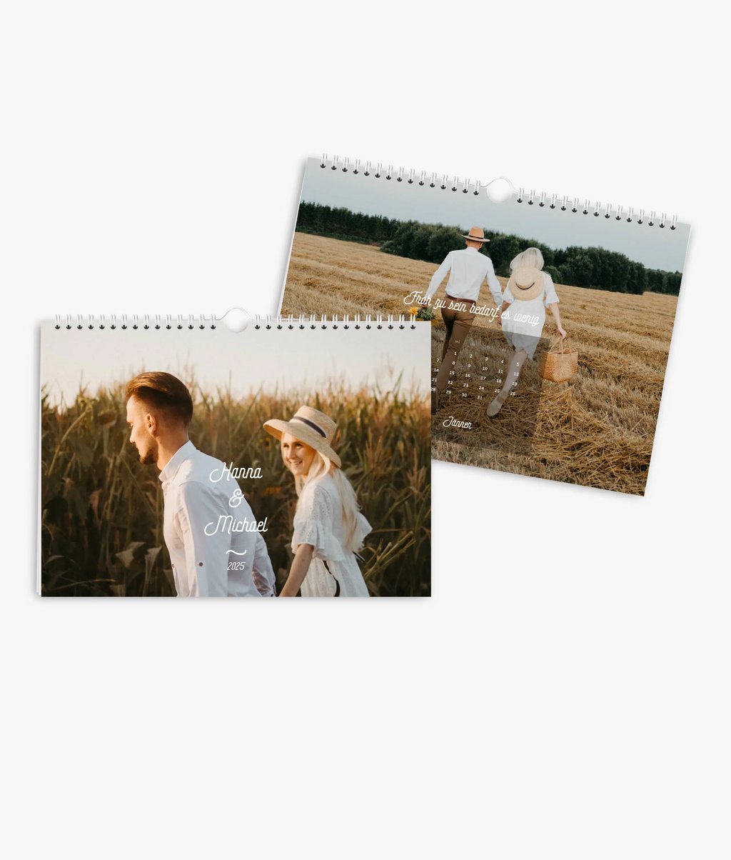 Wandkalender Love & Peace