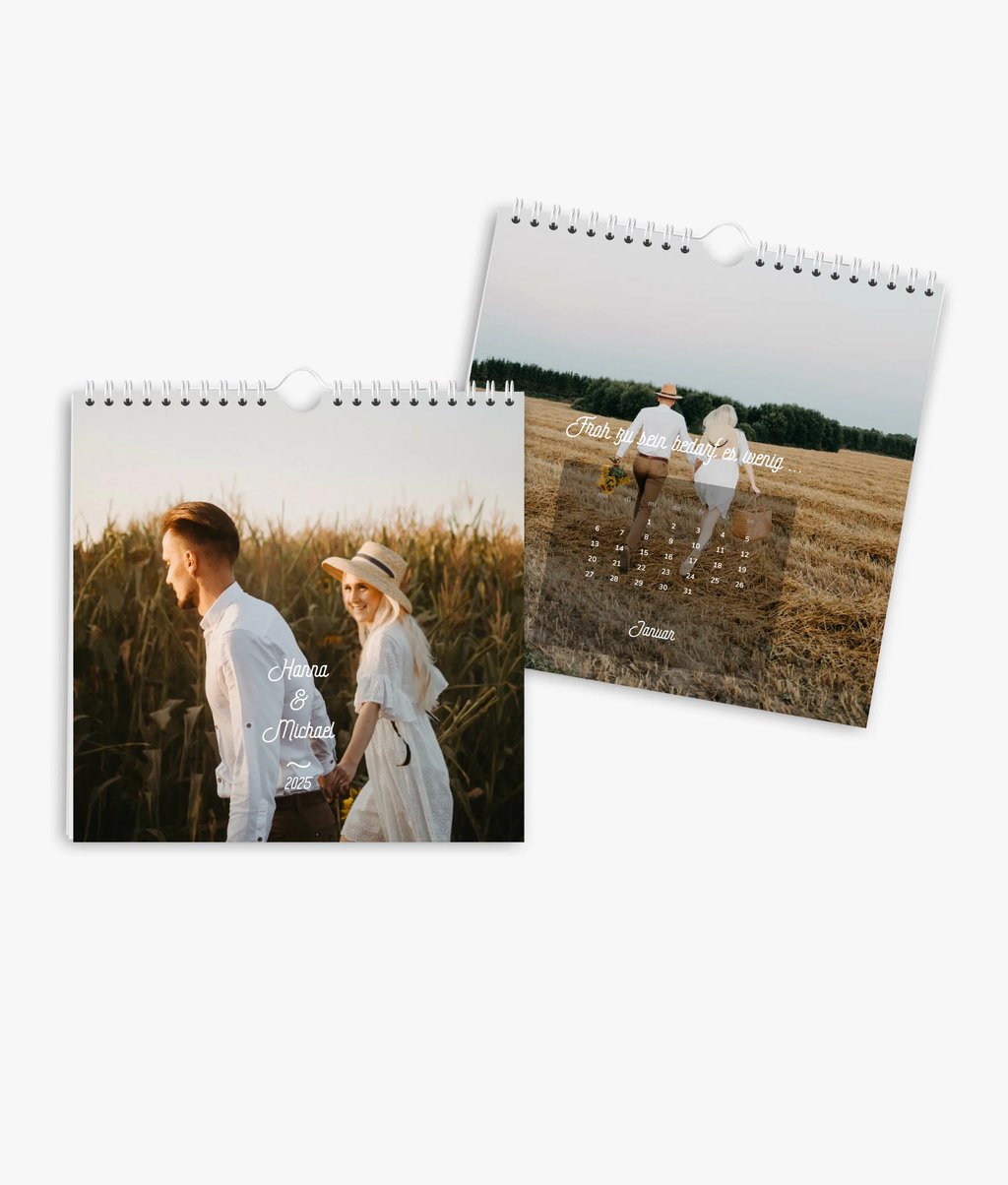Wandkalender Love & Peace