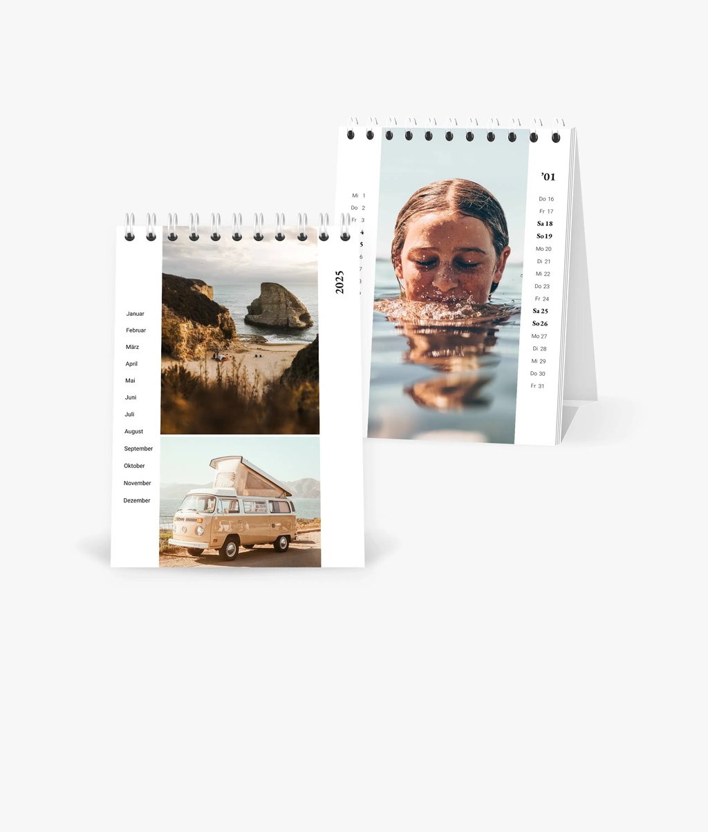 Tischkalender Outdoor