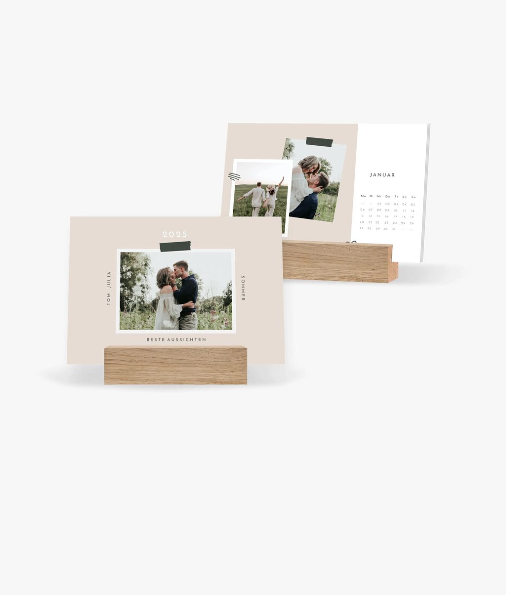Tischkalender Holiday