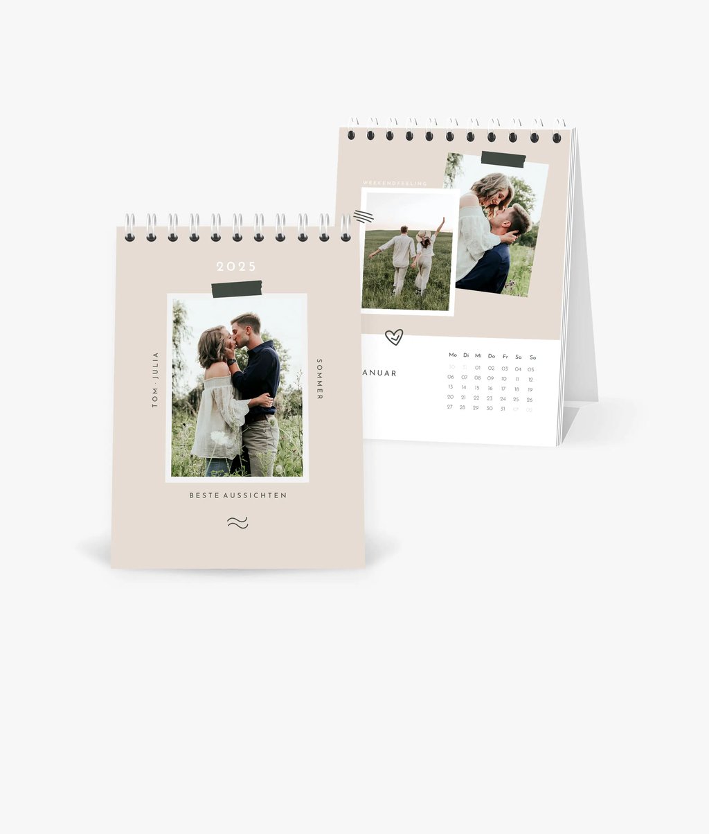 Tischkalender Holiday