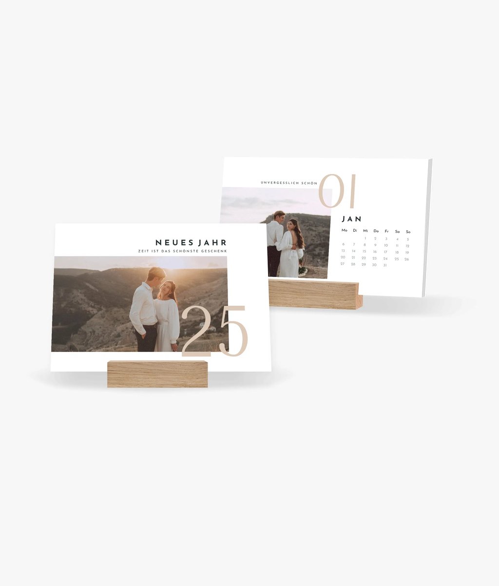 Tischkalender Zeitlos