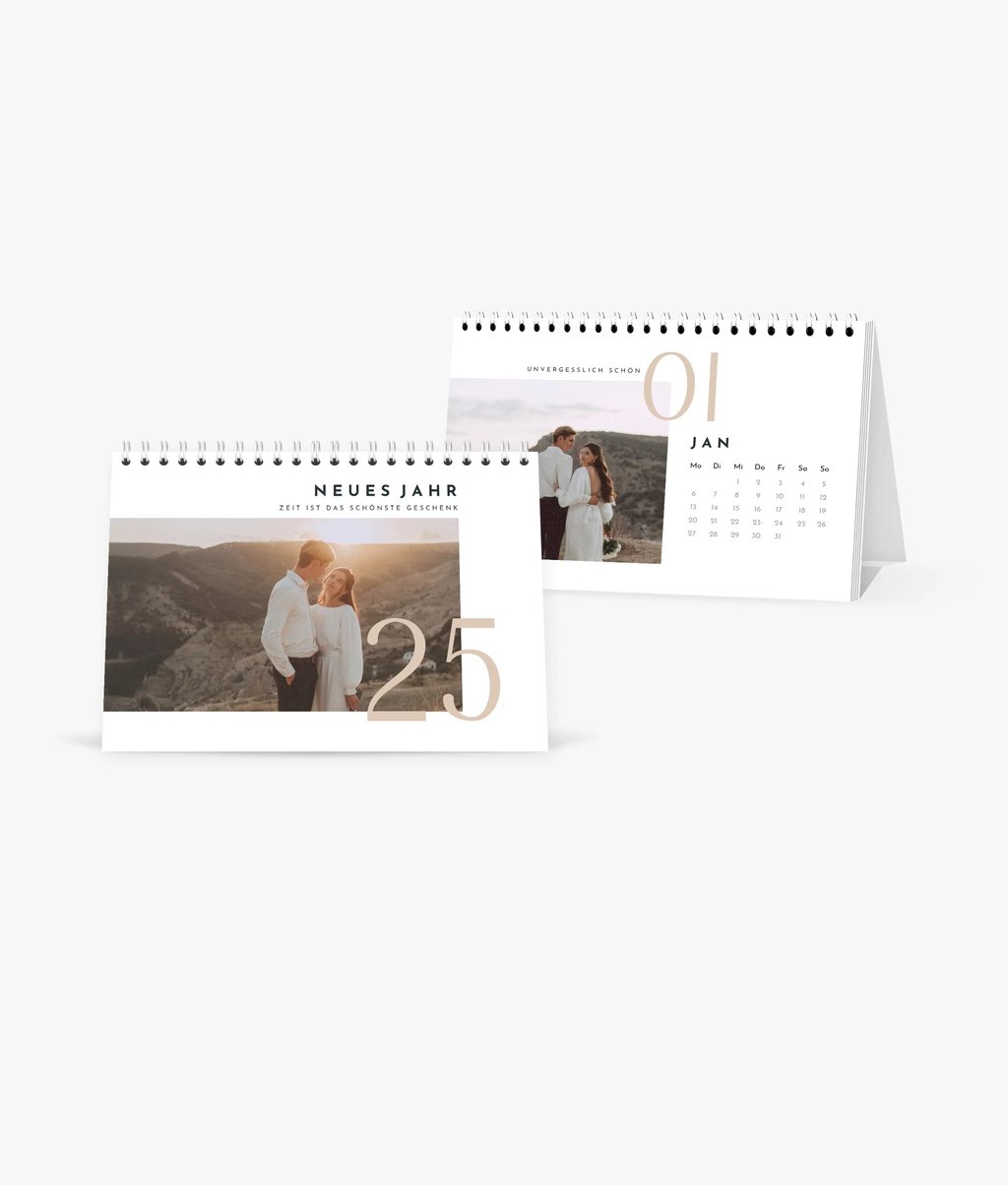 Tischkalender Zeitlos