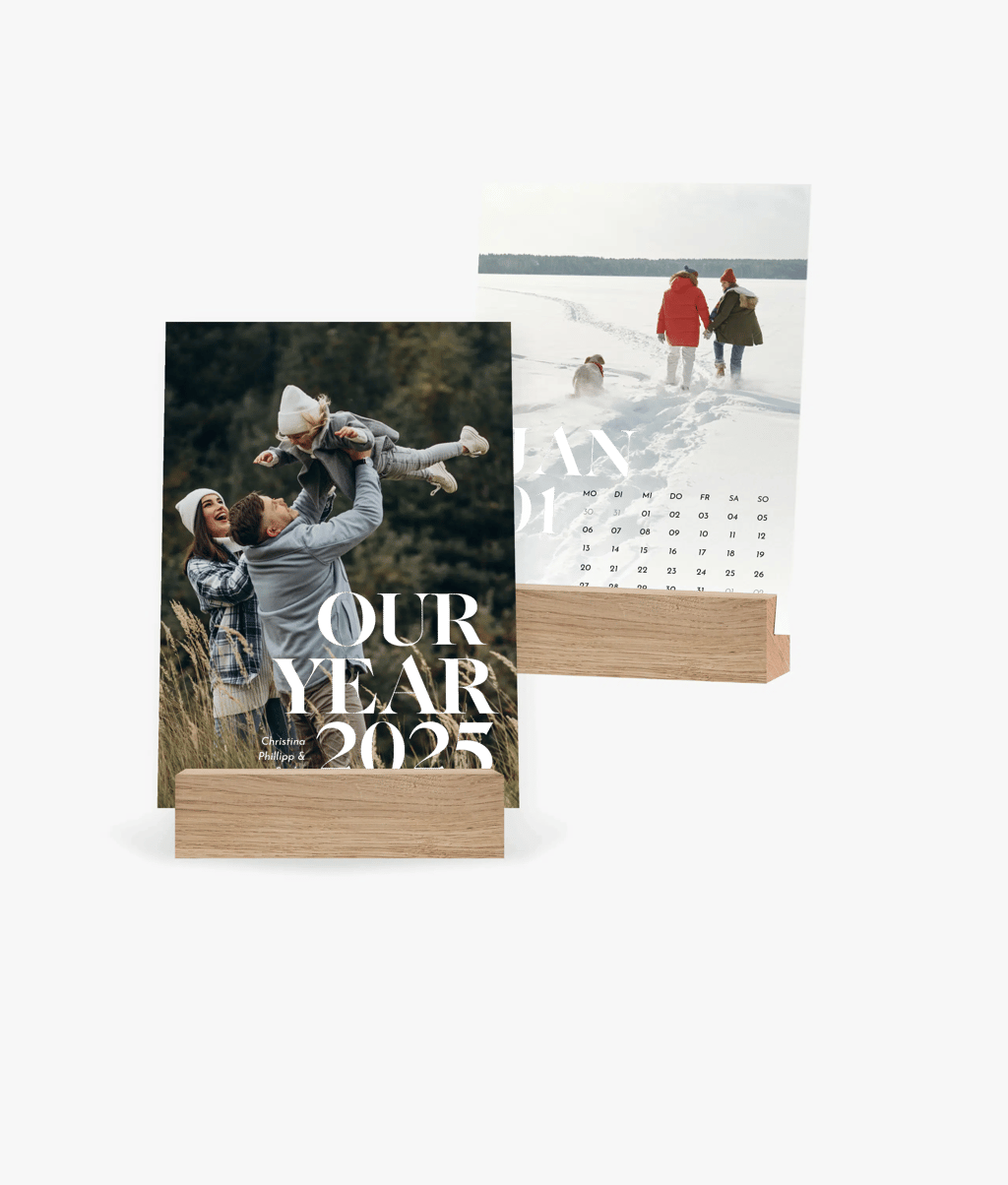 Tischkalender Bold Elegance