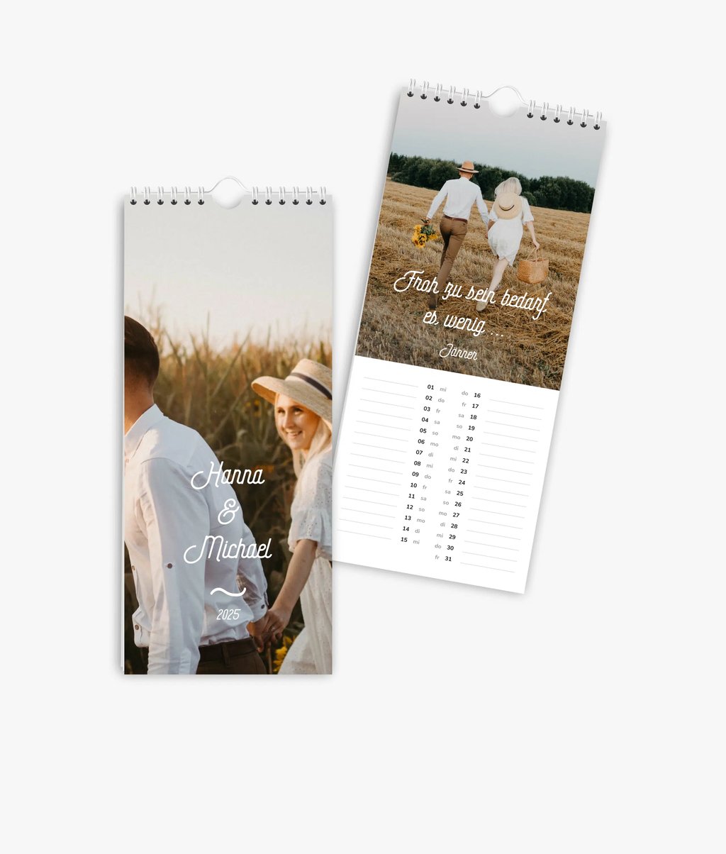 Küchenkalender Love & Peace