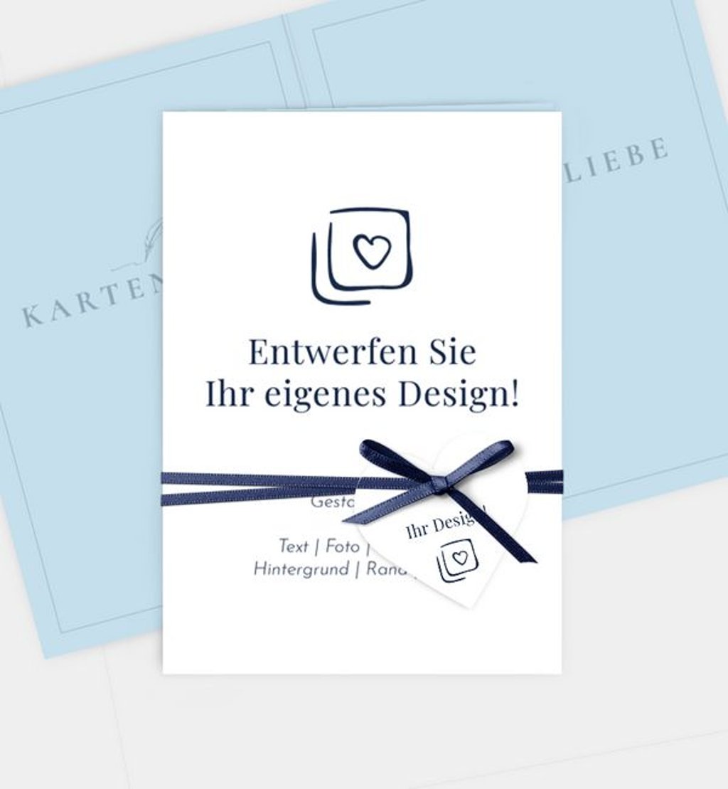 Einladungskarte Firmung Blanko Design