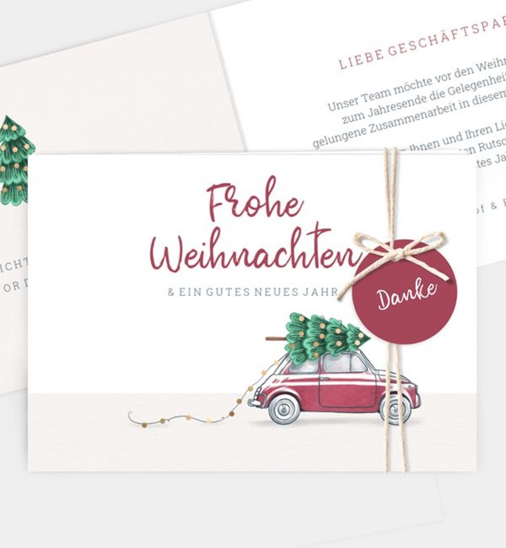 category.weihnachtskarte Weihnachten/Geschäftlich On The Road