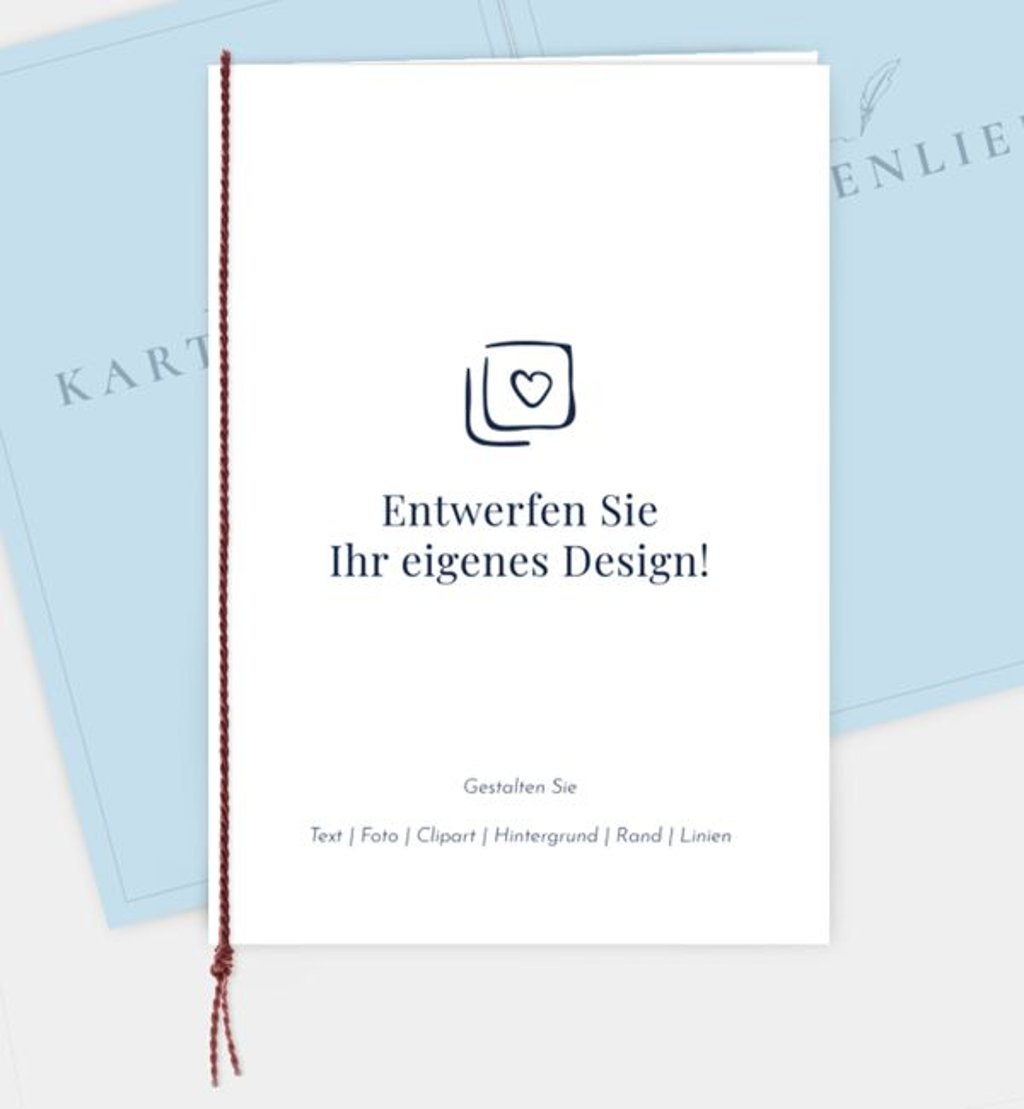 Kirchenheft konfirmation/kirchenheft/occasion Blanko Design