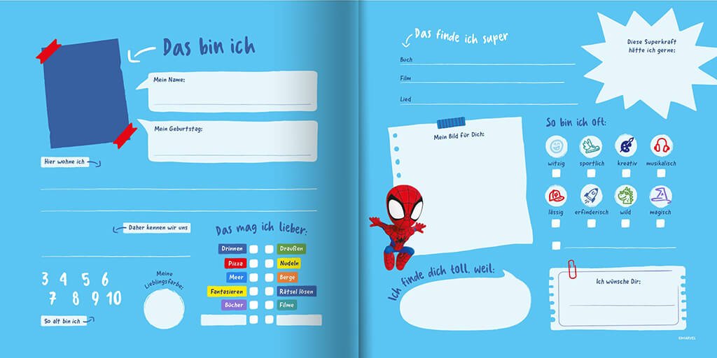 freundebuch_spidey inlay 3