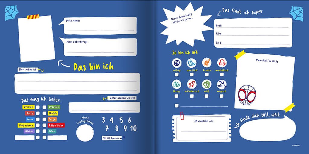 freundebuch_spidey inlay 4