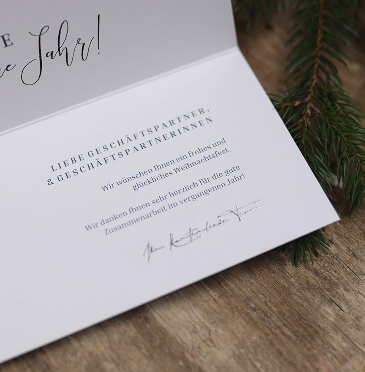 Geschäftliche Weihnachtssprüche