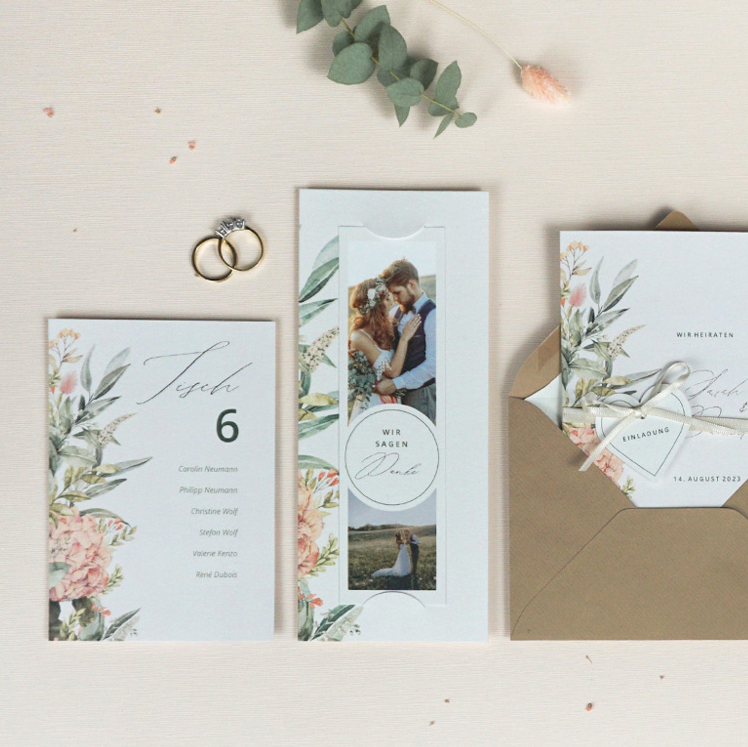 Hochzeitspapeterie