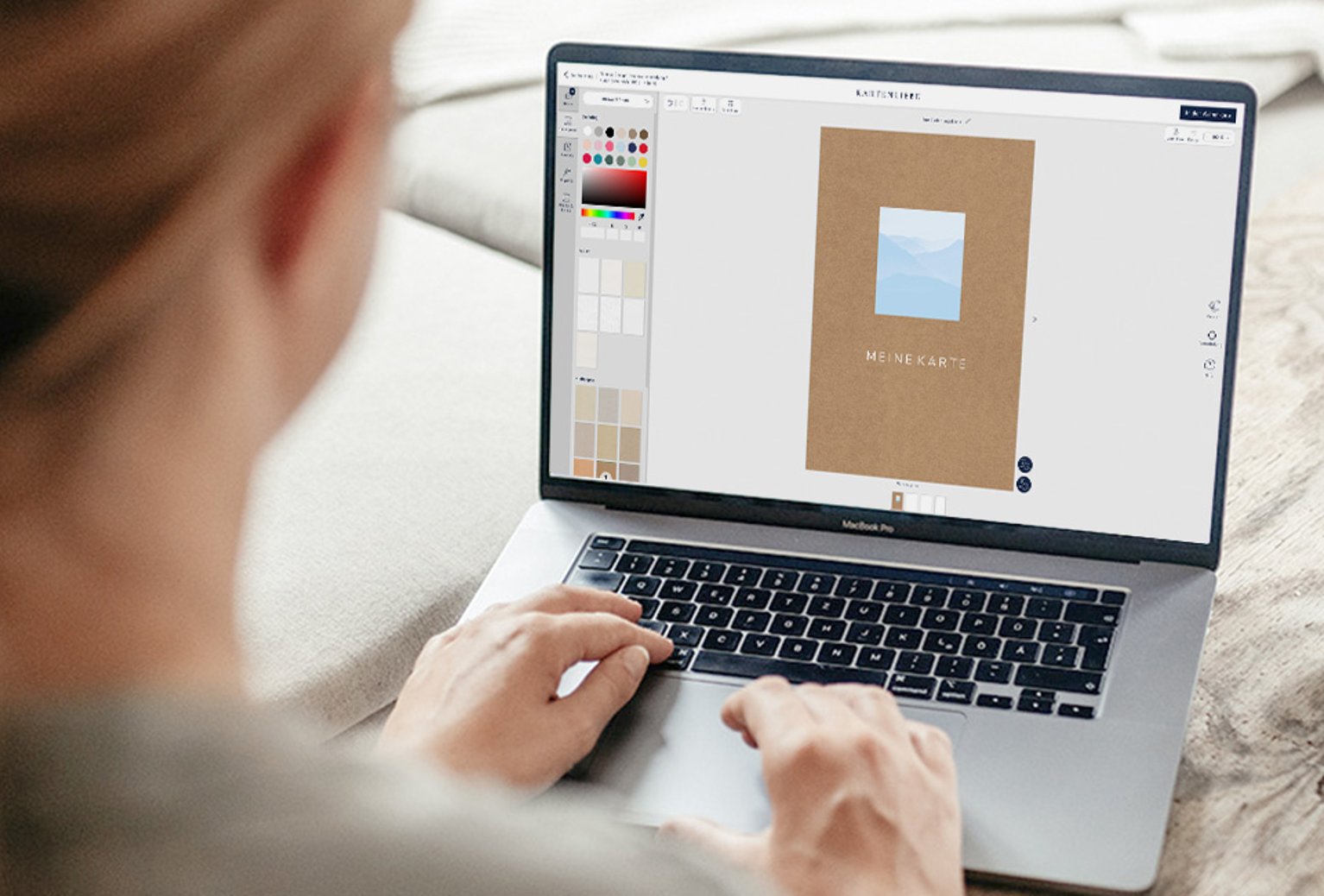 Das innovative Kartenliebe Design-Tool
