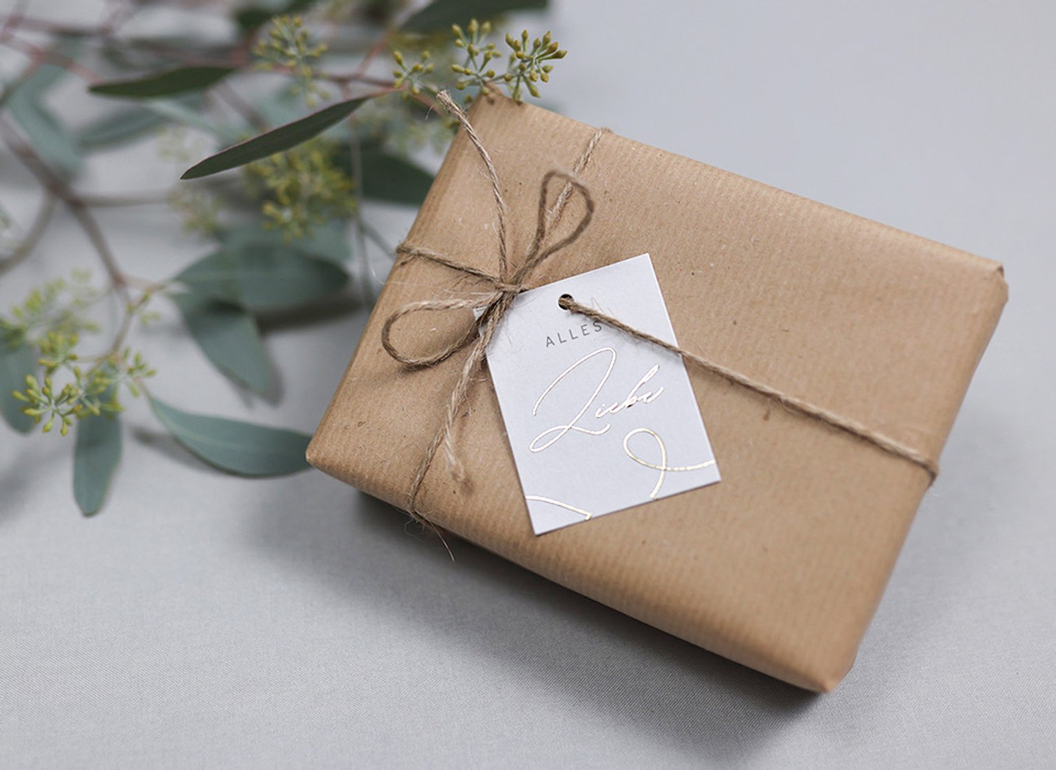 Gastgeschenke zur Hochzeit  - Geschenkanhaenger