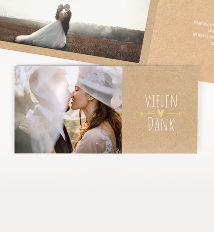 Dankeskarten Hochzeit