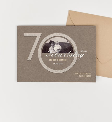 Geburtstagskarten 70 Geburtstag