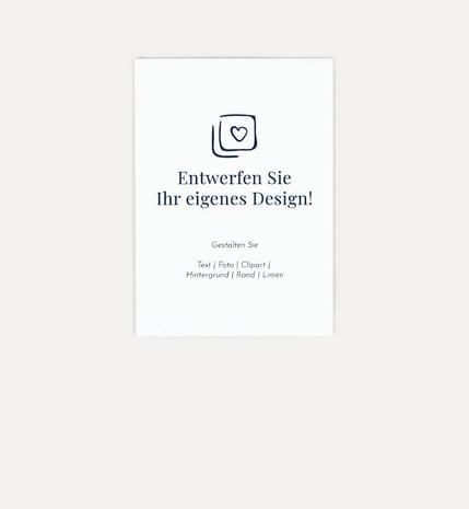 Grusskarten Blanko Karten