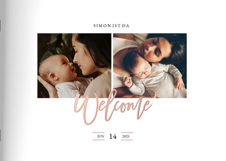 Fotobuch Rosegold Family