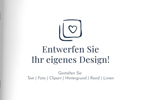 Fotobuch Blanko Design
