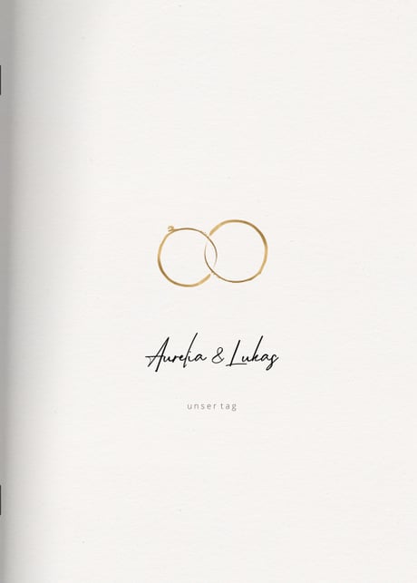 Fotobuch Goldene Ringe