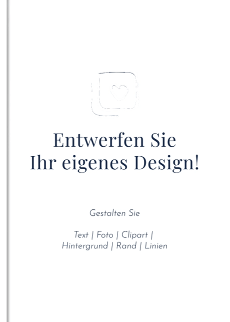 Fotobuch Blanko-Design