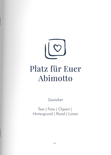 Fotobuch Blanko-Design