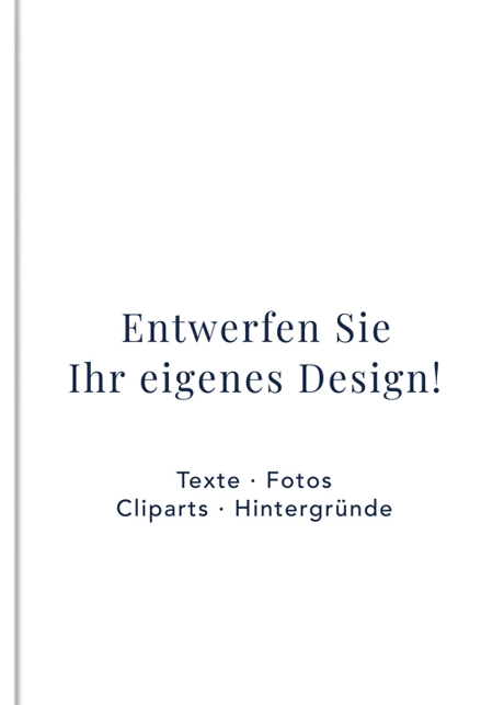Fotobuch Blanko-Design