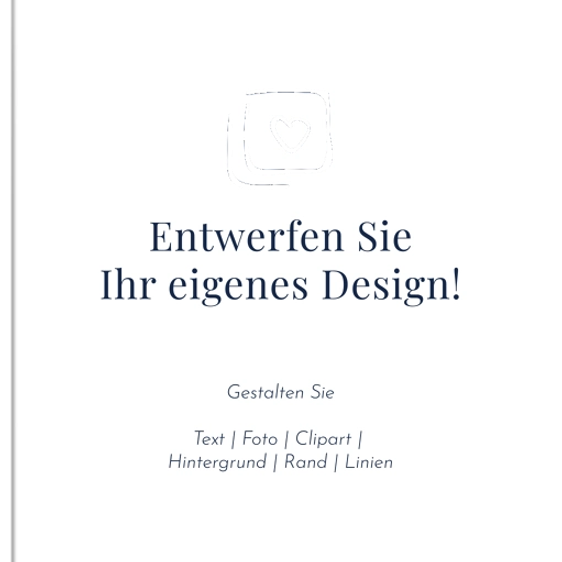 Fotobuch Blanko Design