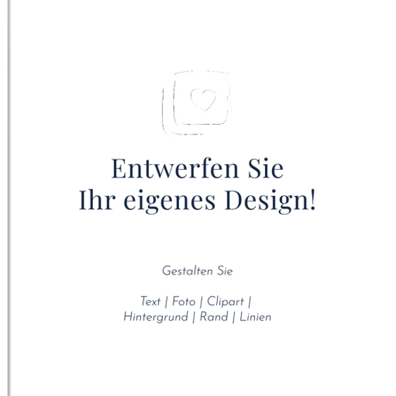 Fotobuch Blanko-Design
